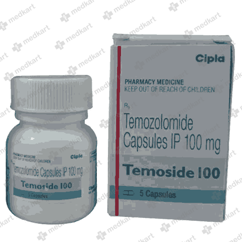 TEMOSIDE 100MG CAPSULE 5'S