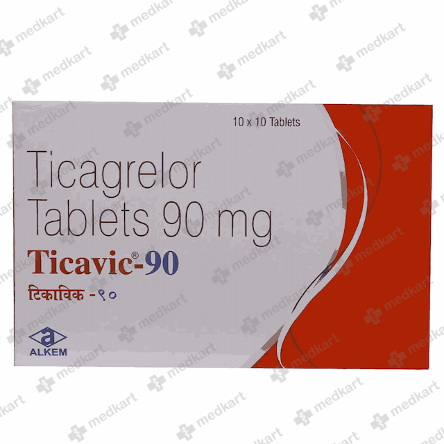 TICAVIC 90MG TABLET 10'S