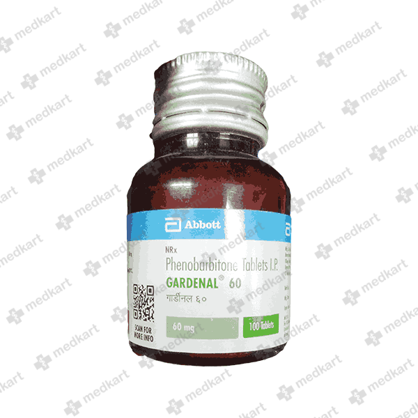 GARDENAL 60MG TABLET 100'S