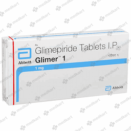 GLIMER 1MG TABLET 10'S