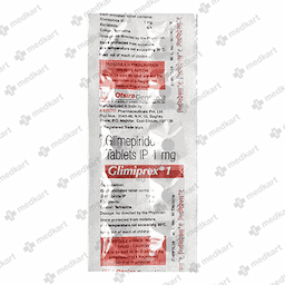 GLIMIPREX 1MG TABLET 10'S