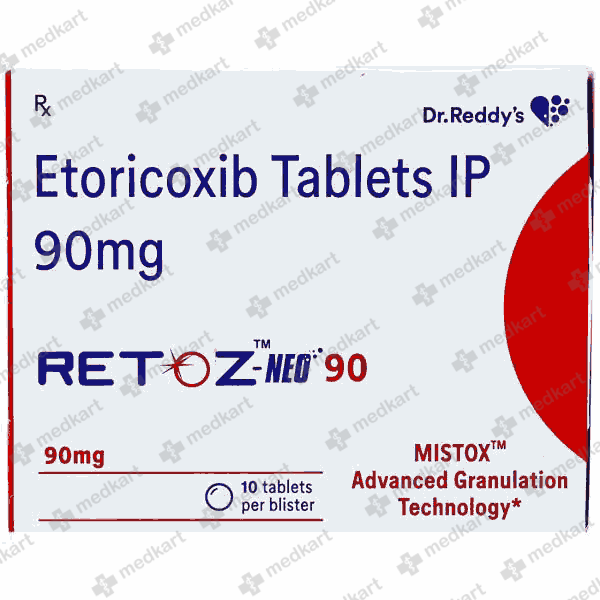 RETOZ NEO 90MG TABLET 10'S