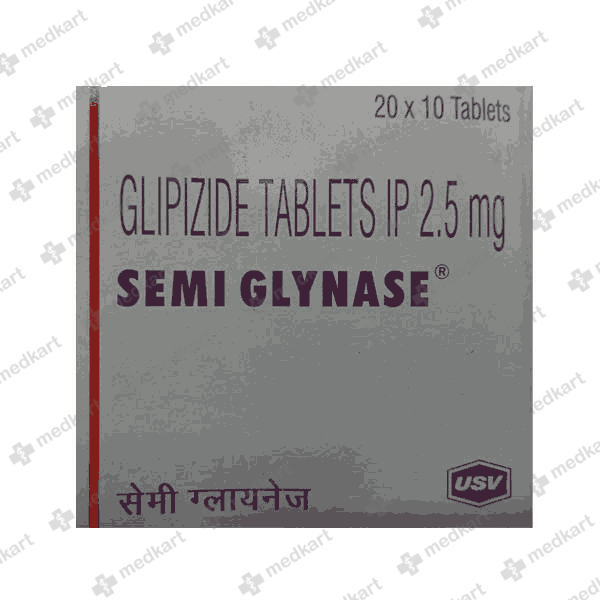 SEMI GLYNASE TABLET 10'S