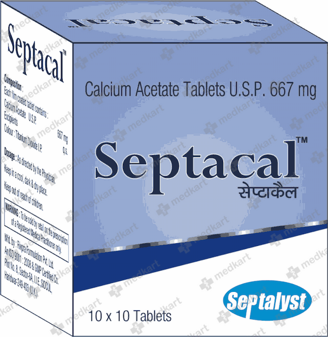 SEPTACAL TABLET 10'S