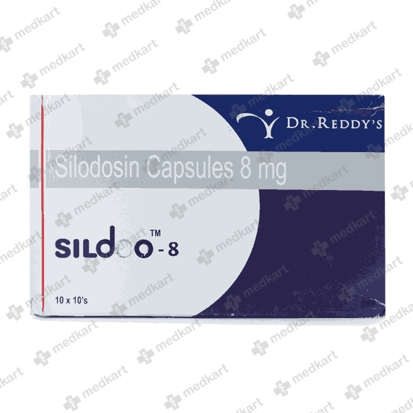 SILDOO 8MG CAPSULE 10'S