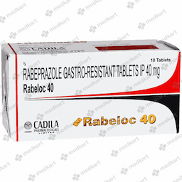 RABELOC 40MG TABLET 10'S