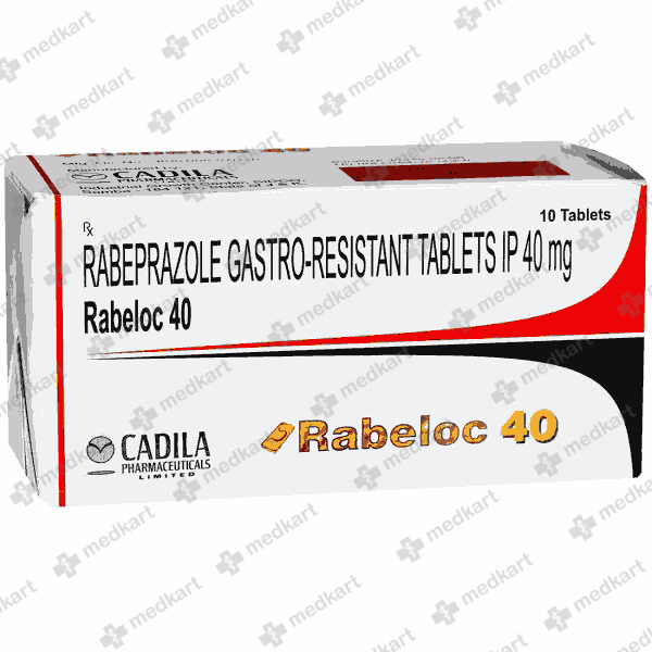 RABELOC 40MG TABLET 10'S