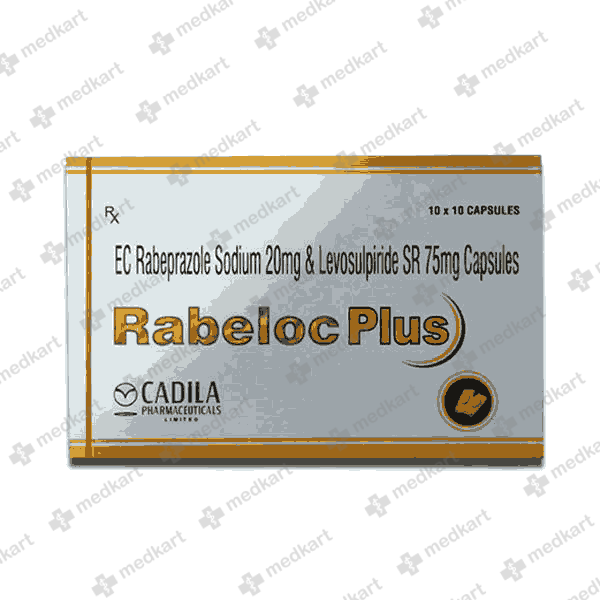 RABELOC PLUS CAPSULE 10'S