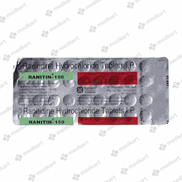 RANITIN 150MG TABLET 30'S