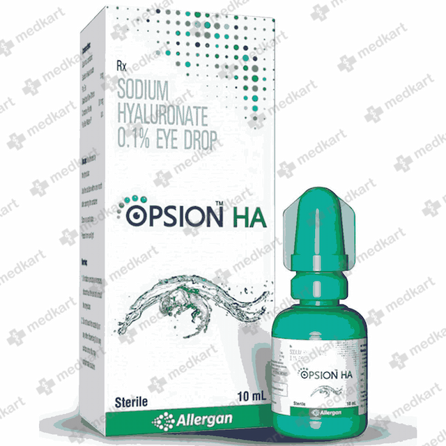 OPSION HA EYE DROPS 10 ML