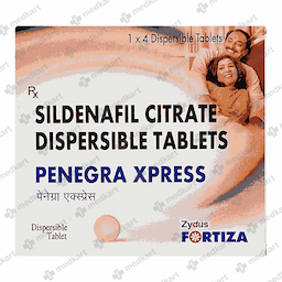 PENEGRA XPRESS 50MG TABLET 4'S