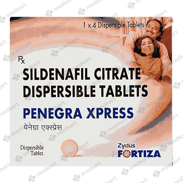 PENEGRA XPRESS 50MG TABLET 4'S