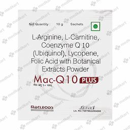 MAC Q 10 PLUS SACHET 10 GM