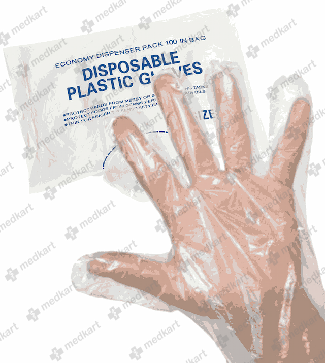 PLASTIC HAND GLOVES