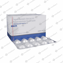 PREGALIN FORTE 75MG CAPSULE 10'S