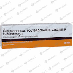 PNUMOVAX 23 INJECTION 0.5 ML