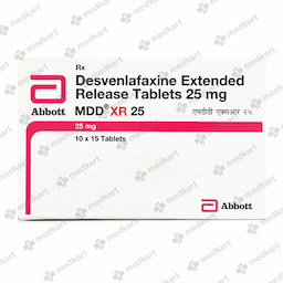 MDD XR 25MG TABLET 15'S