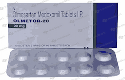 OLMETOR 20MG TABLET 10'S