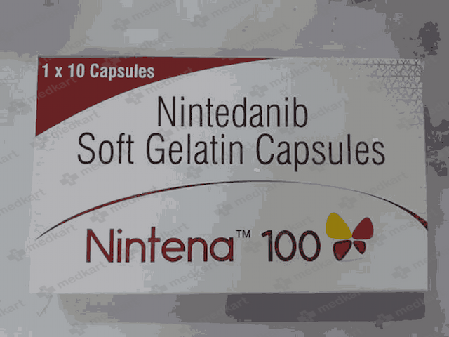 NINTENA 100MG CAPSULE 10'S