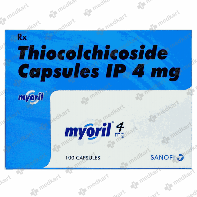 MYORIL 4MG CAPSULE 10'S