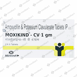 MOXIKIND CV 1000MG TABLET 6'S