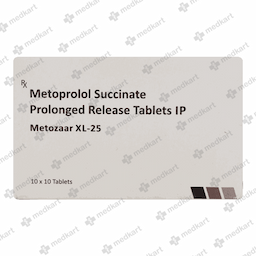 METOZAAR XL 25MG TABLET 15'S