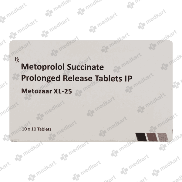 METOZAAR XL 25MG TABLET 15'S