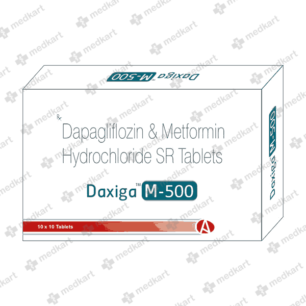 DAXIGA M 500MG TABLET 10'S