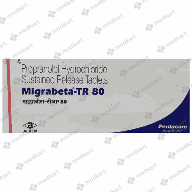 MIGRABETA TR 80MG TABLET 10'S