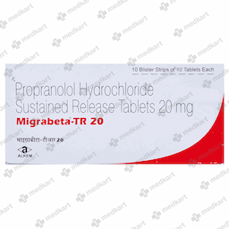 MIGRABETA TR 20MG TABLET 10'S