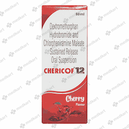 CHERICOF 12 SYRUP 60 ML