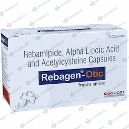 REBAGEN OTIC CAPSULE 10'S