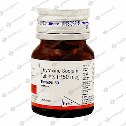 THYROFIT 50MCG TABLET 120'S