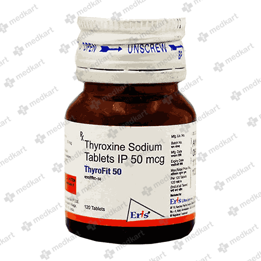 THYROFIT 50MCG TABLET 120'S