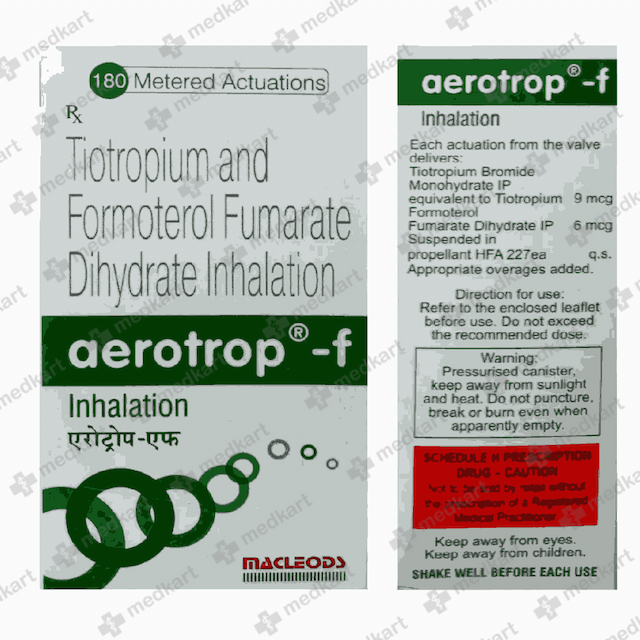 AEROTROP F INHALAR 180 MD