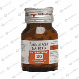 ANTI THYROX 20MG TABLET 100'S