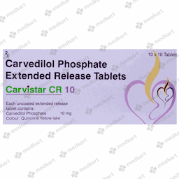 CARVISTAR CR 10MG TABLET 10'S