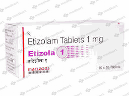 ETIZOLA 1MG TABLET 10'S