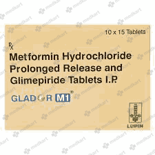 GLADOR M 1MG TABLET 15'S