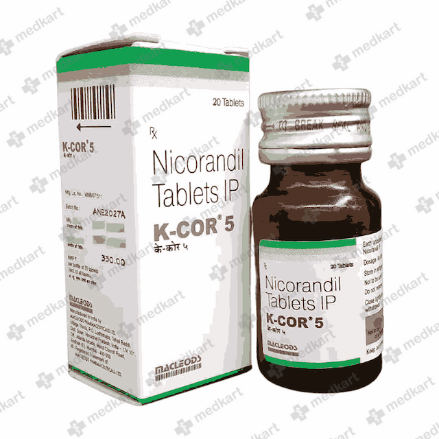 K COR 5MG TABLET 20'S