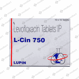 L CIN 750MG TABLET 10'S