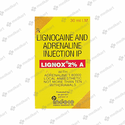 LIGNOX 2% INJECTION 30 ML