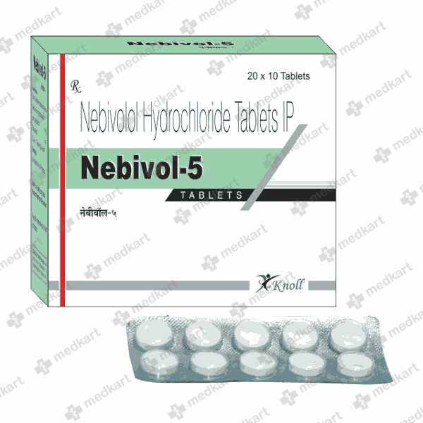 NEBIVOL 5MG TABLET 10'S