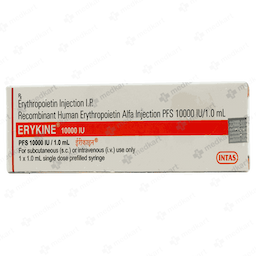 ERYKINE 10000IU INJECTION 1 ML