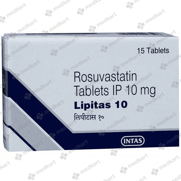 LIPITAS 10MG TABLET 15'S