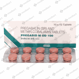 PREGABID M OD 100MG TABLET 10'S