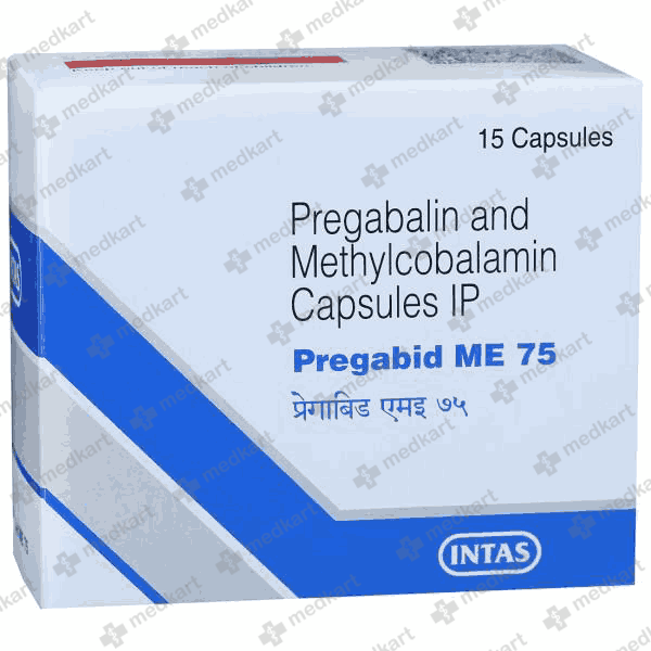 PREGABID ME 75MG CAPSULE 15'S