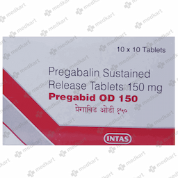 PREGABID OD 150MG TABLET 10'S