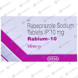 RABIUM 10MG TABLET 10'S