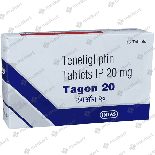 TAGON 20MG TABLET 15'S